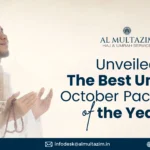 Image of a man praying, representing the best Umrah October packages from Al Multazim, enhancing spiritual journeys.