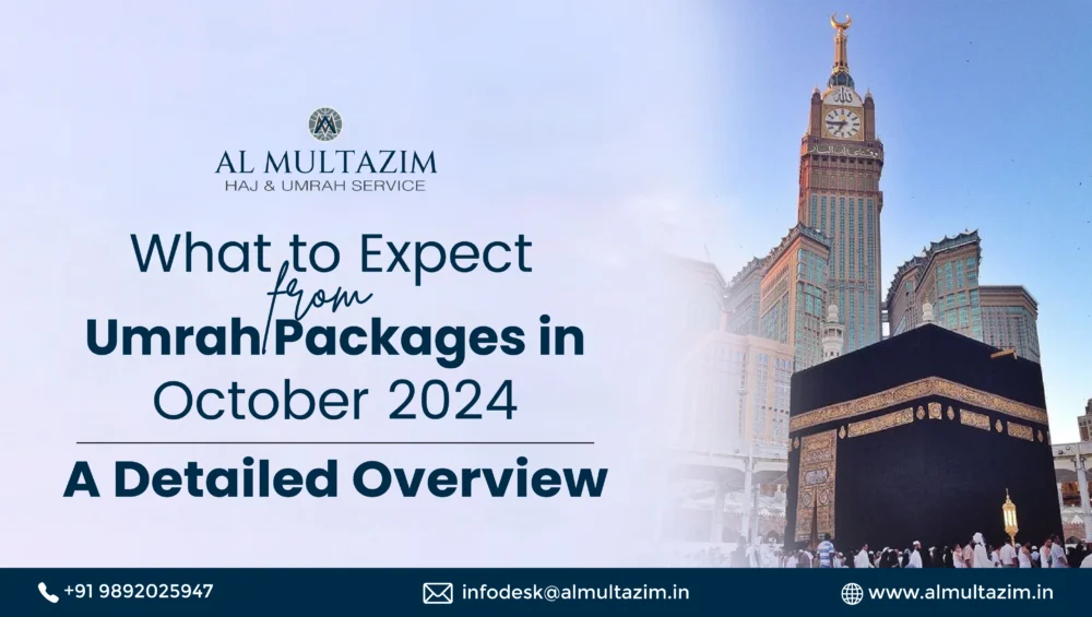 Al Multazim promotes spiritual journeys through its flexible umrah package in October 2024, perfect for families and individuals.