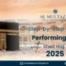 Kaaba image highlighting Step-by-Step Guide to Performing Hajj with Short Hajj Packages 2025 by Al Multazim. Book your spiritual journey today!